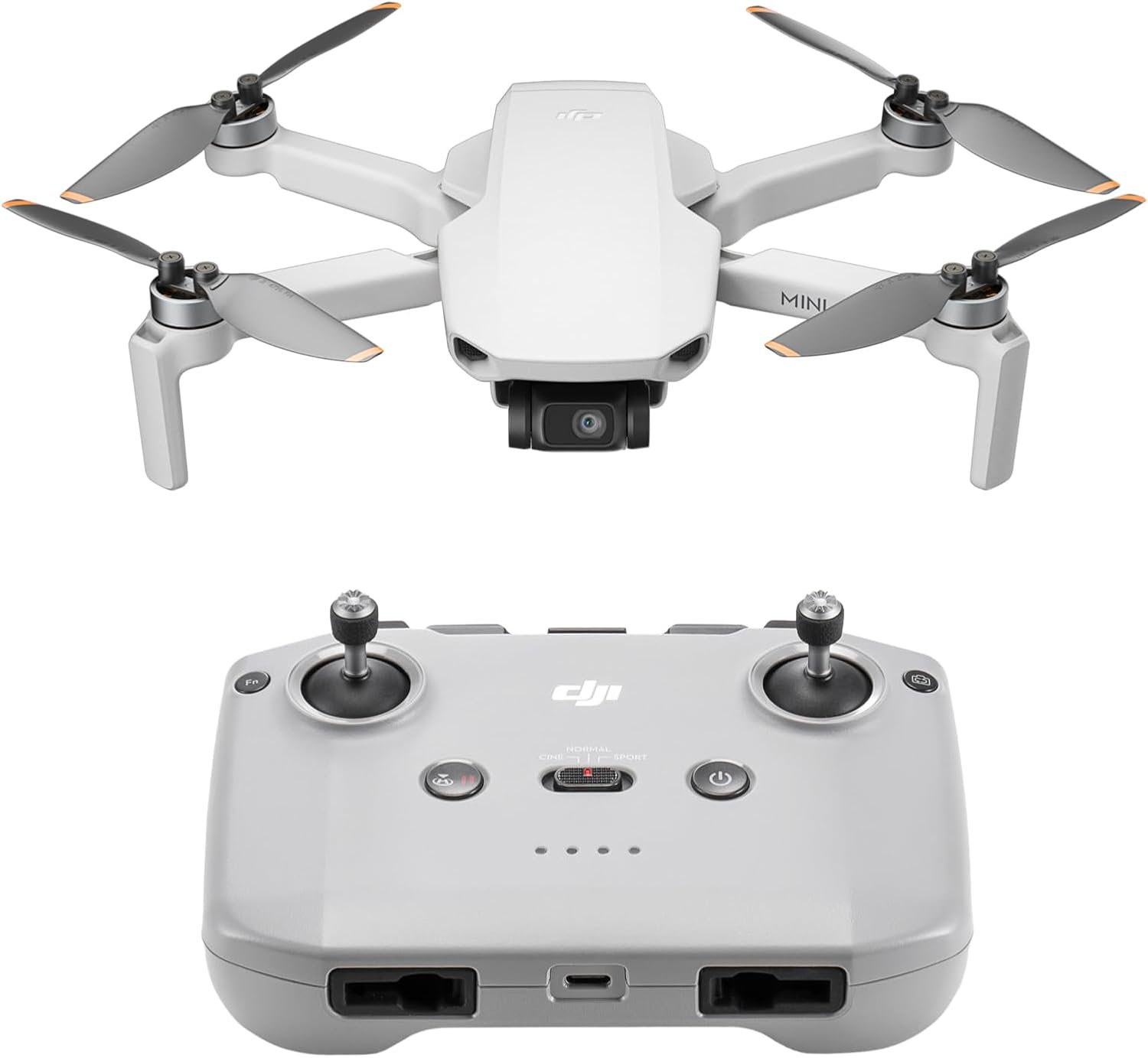 DJI Mini 4K, Drone with 4K UHD Camera, under 249 G | 3-Axis Gimbal, 10Km Video Transmission, Auto Return, Wind Resistance, 31-Min Flight Time, Intelligent Flight