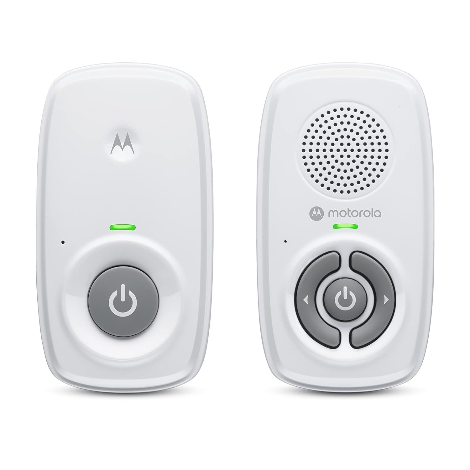 Audio Baby Monitor, No Wifi, Long Range 1000 Ft, Volume Control, DECT Private Connection, Cry Detection, Portable Battery Parent Unit, Ideal for Safe Monitoring, No App, AM21