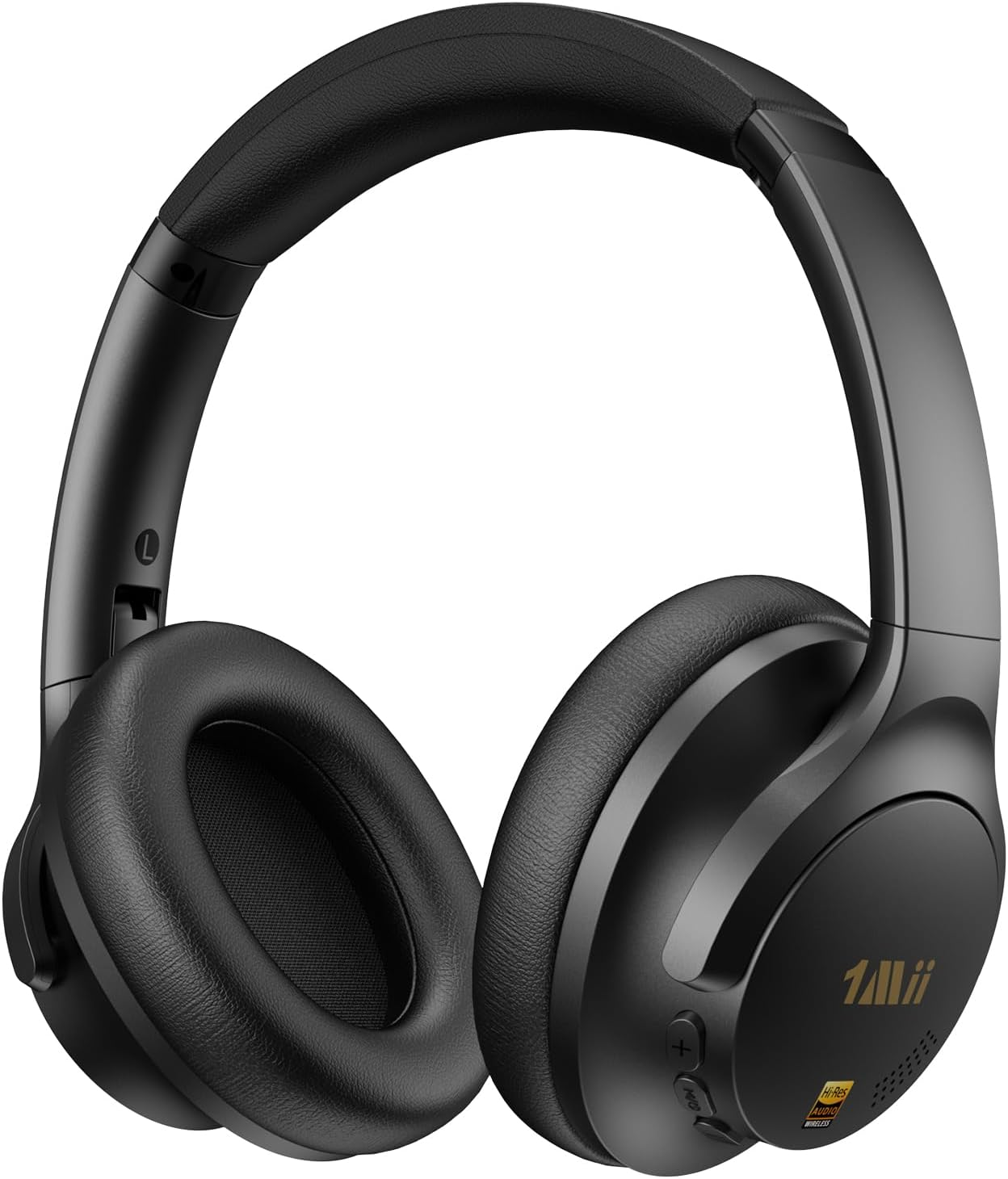 Y8+ Hybrid ANC Gaming Headphones for Airplane Travel Black | Bluetooth 6.0 Wireless over Ear Headset, Low Latency, LDAC Hi-Res Audio, Deep Bass, 100 Hrs Playtime, Custom EQ via APP