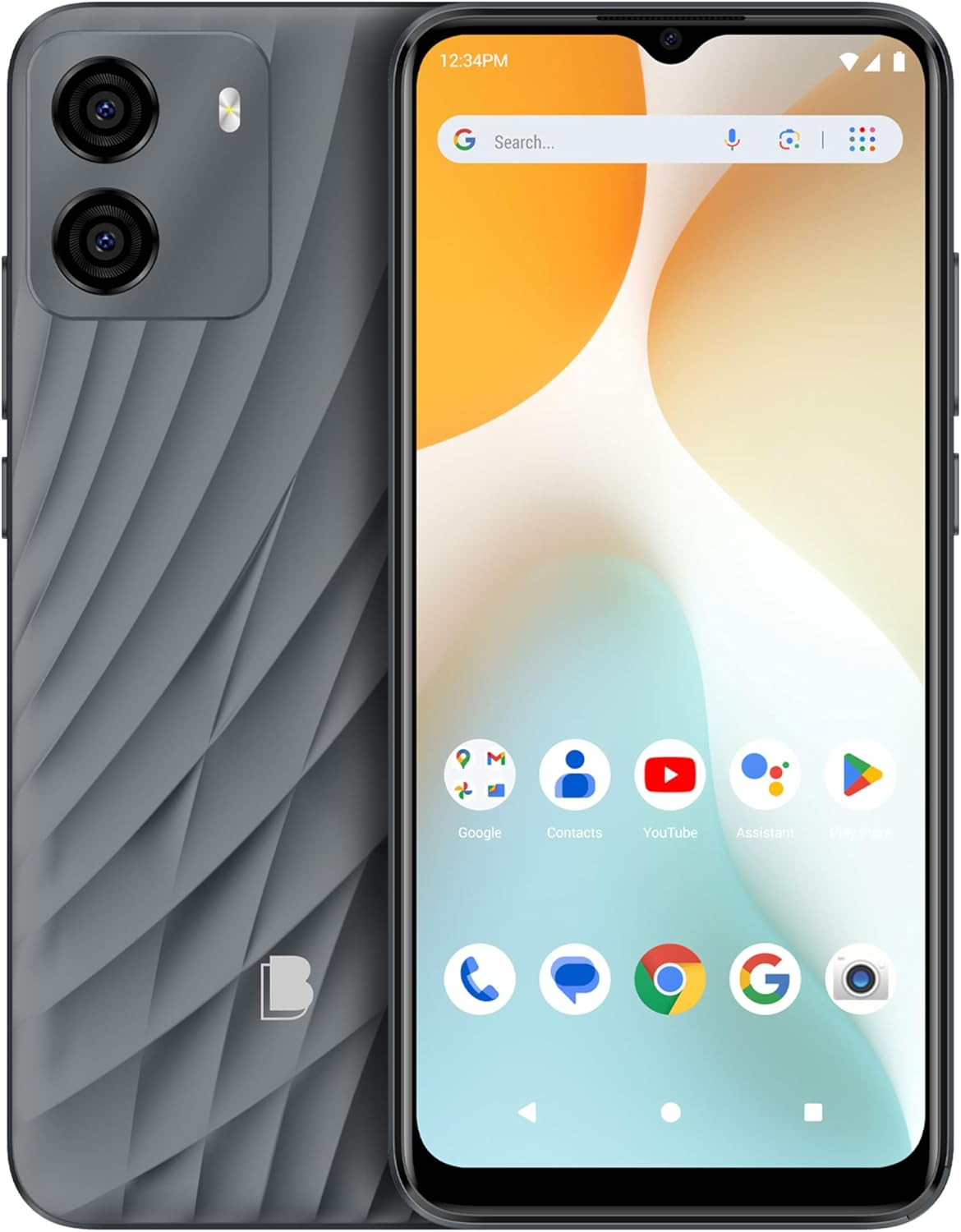 G35 | 2025 | Unlocked | 6.5” HD+ Infinity Display | Dual 8MP Camera + LED Flash 5MP Selfie Camera | 32GB/3GB I US Version | US Warranty | Grey