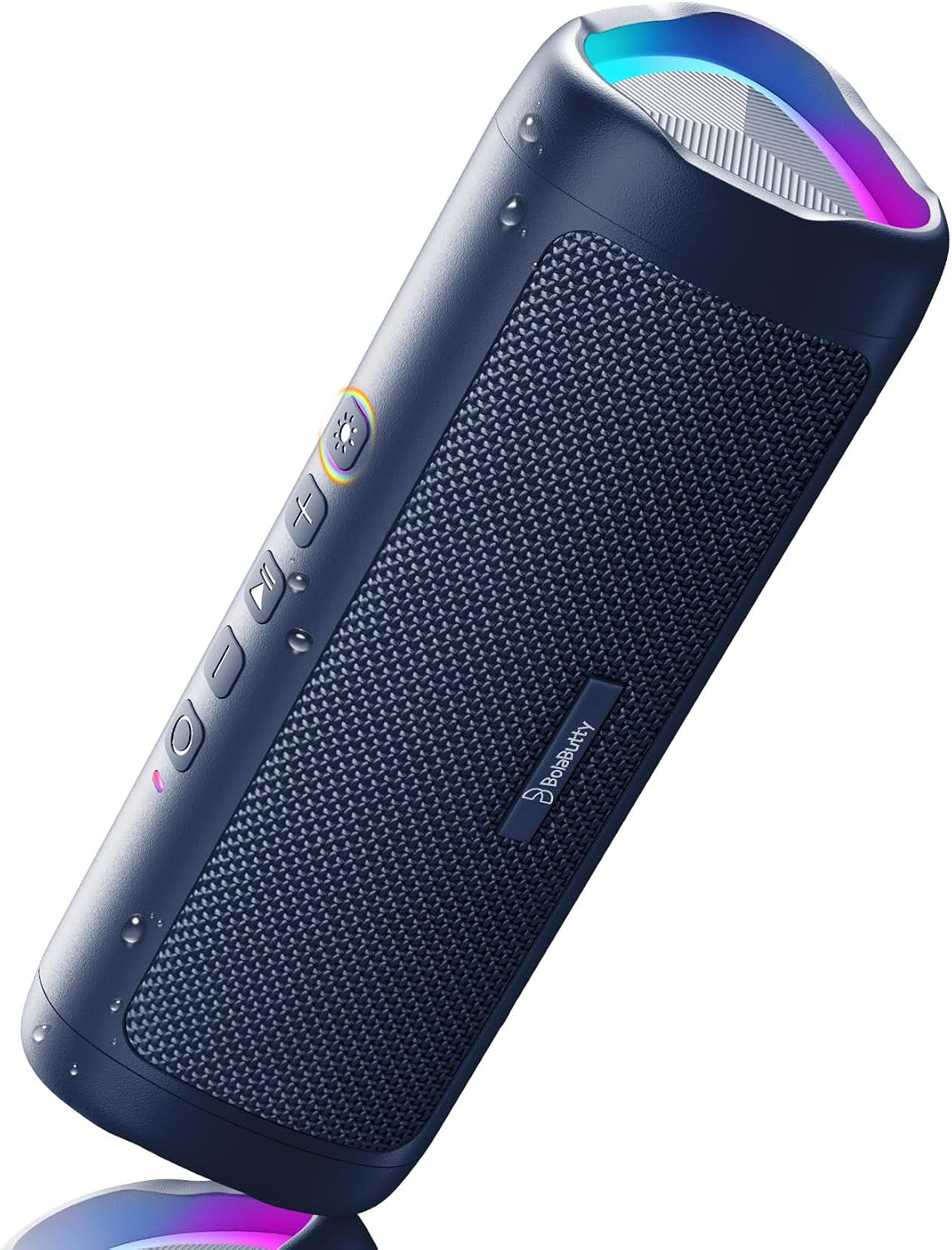 Bluetooth Speaker, 20W HD Sound, Portable Wireless, IPX5 Waterproof, up to 24H Playtime, TWS Pairing, for Home/Party/Outdoor/Camping/Beach Essentials, Electronic Gadgets, Birthday Gift (Navy)