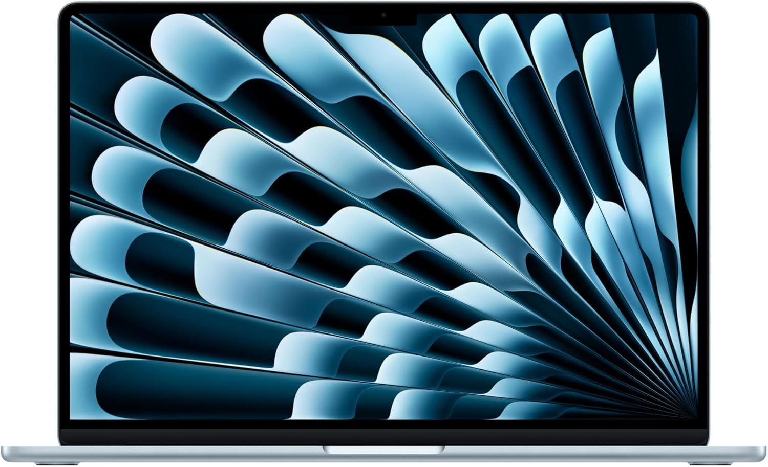 2026 Macbook Air 15-Inch Laptop with M5 Chip: Built for AI, 15.3-Inch Liquid Retina Display, 24GB Unified Memory, 1TB SSD, 12MP Center Stage Camera, Touch ID, Wi-Fi 7; Sky Blue