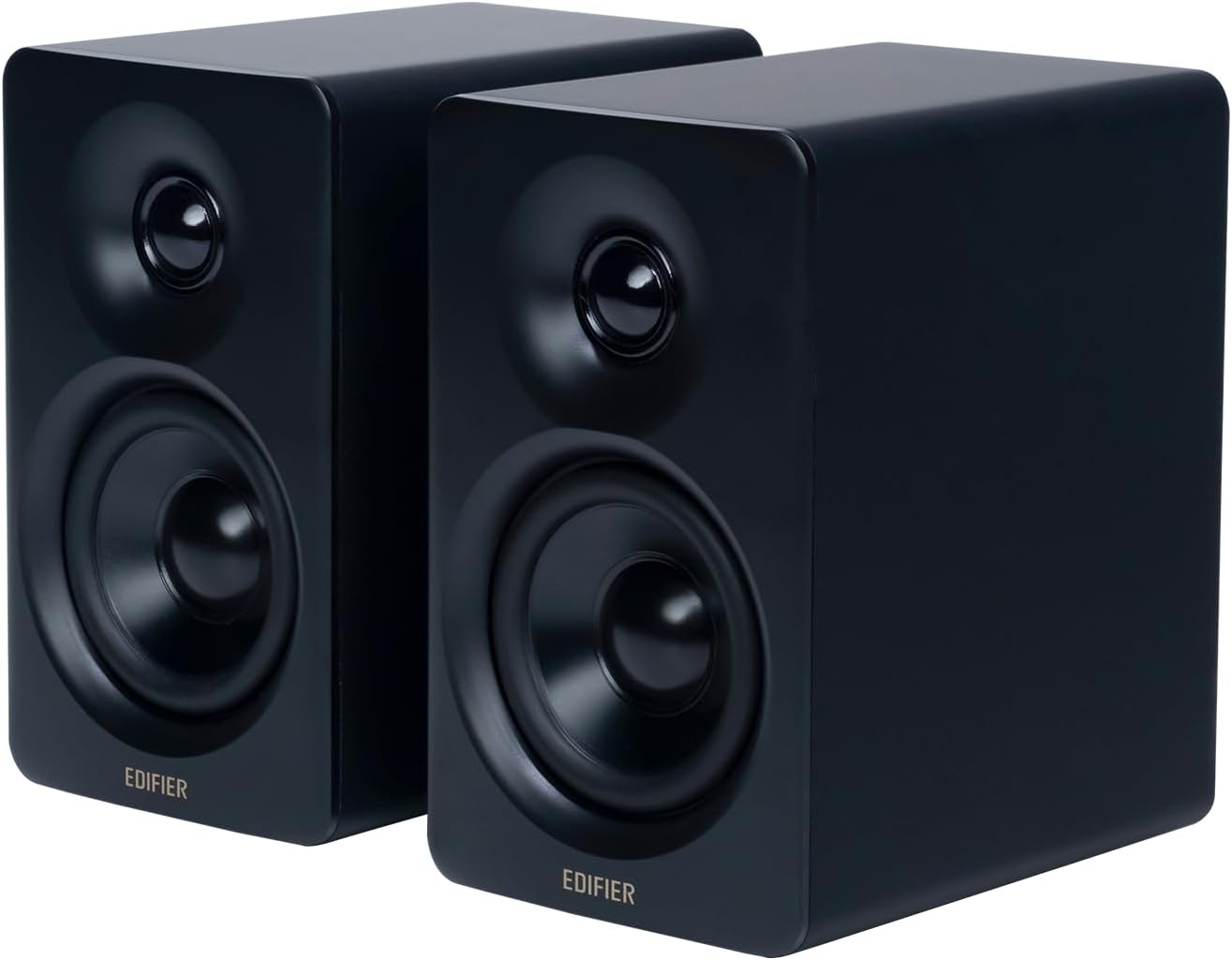M60 Multimedia Speaker, 66W RMS Computer Speaker, Black | Bluetooth 5.3, Hi-Res Audio with LDAC, 3" Mid Bass & 1" Tweeter, USB-C AUX Inputs, Compact Desktop Speaker