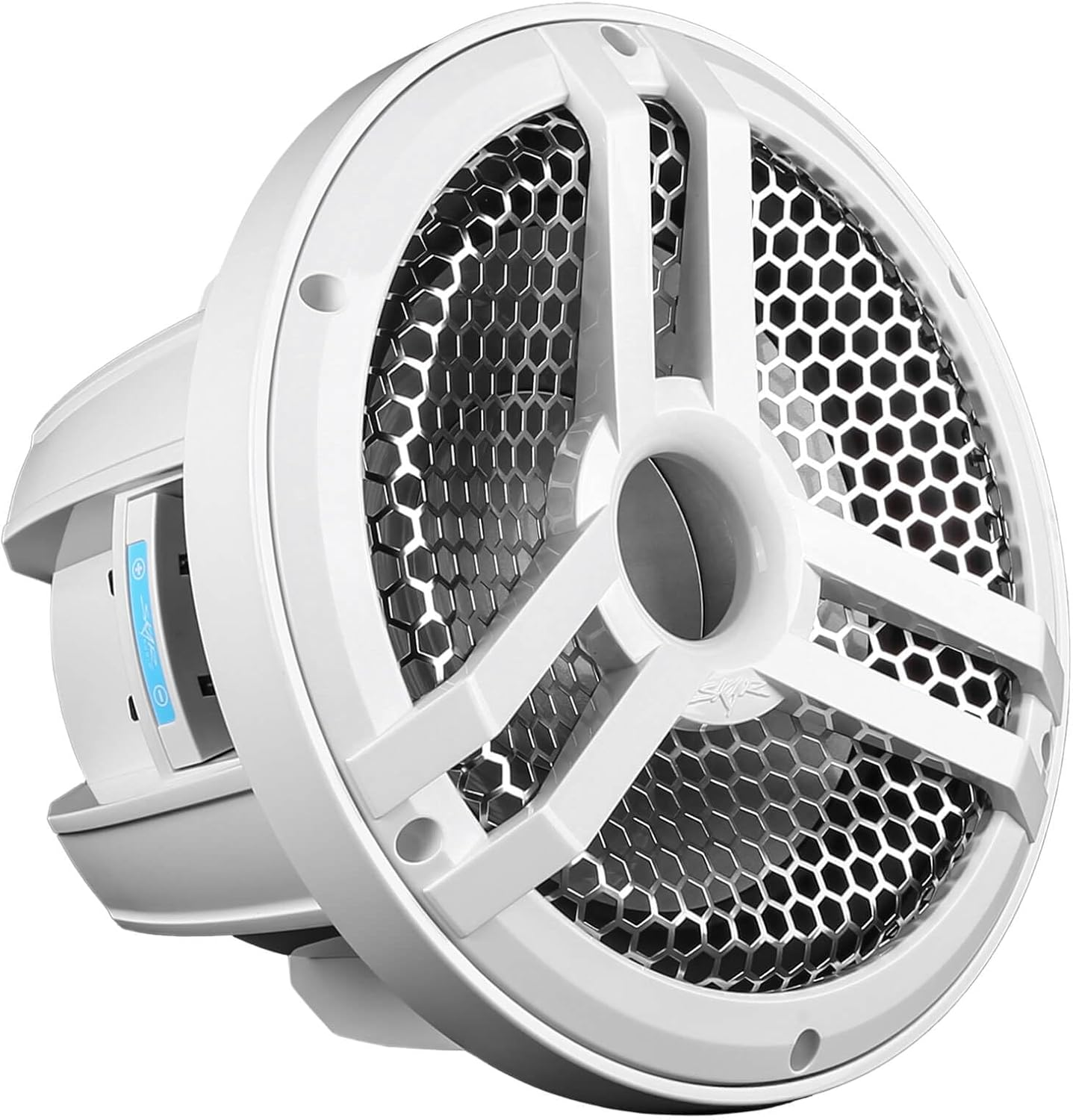 SKM10WD4 10" 1000W Max Power Dual 4 Ohm Marine Subwoofer (White)