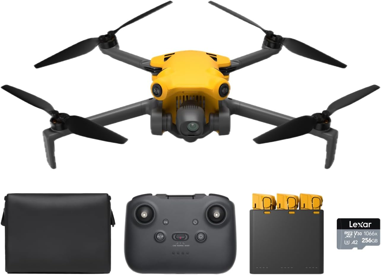 X1 Drone with Camera Combo for Adults with 256GB Micro SD Card | 4K/60Fps Video, 8K Photo, 360° Obstacle Avoidance, under 249G, 9.32-Mi Transmission, 96-Min Flight Time with 3 Batteries
